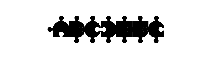 Puzzle  Free Fonts Download