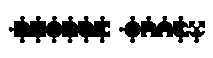 Puzzle  Free Fonts Download