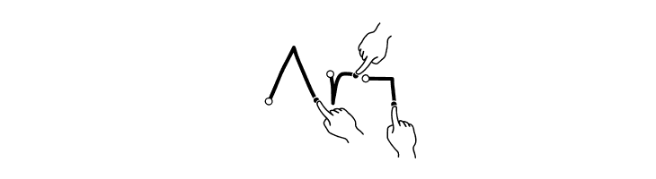Gesture-Hand  Free Fonts Download