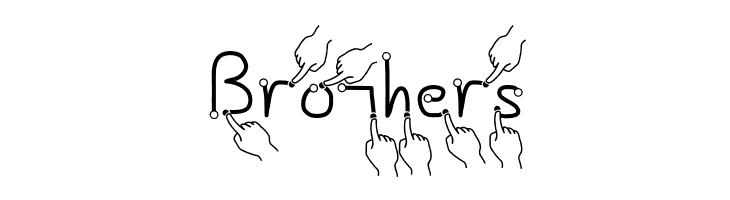 Gesture-Hand  Free Fonts Download