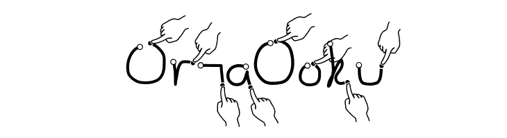 Gesture-Hand  Free Fonts Download