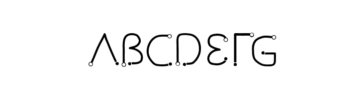 Gesture Points  Free Fonts Download