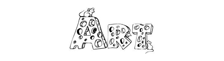 Cheese and Mouse  Free Fonts Download