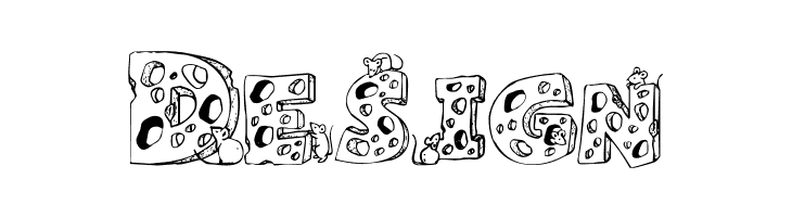 Cheese and Mouse  Free Fonts Download