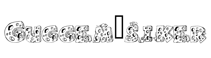 Cheese and Mouse  Free Fonts Download