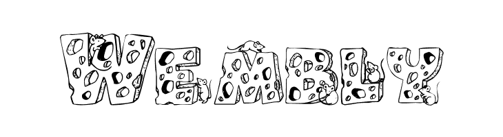 Cheese and Mouse  Free Fonts Download