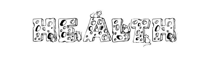 Cheese and Mouse  Free Fonts Download