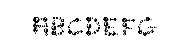 Ur Company's Bubbles Fantasy  Free Fonts Download