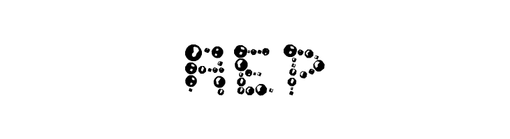Ur Company's Bubbles Fantasy  Free Fonts Download