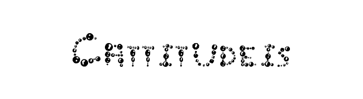 Ur Company's Bubbles Fantasy  Free Fonts Download