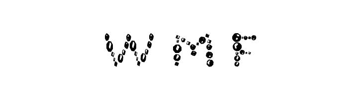 Ur Company's Bubbles Fantasy  Free Fonts Download