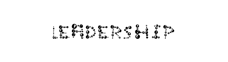 Ur Company's Bubbles Fantasy  Free Fonts Download