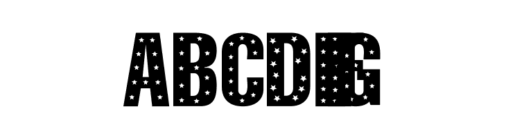 101! StaR StuDDeD  Free Fonts Download