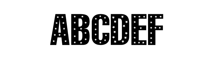 101! StaR StuDDeD  Free Fonts Download