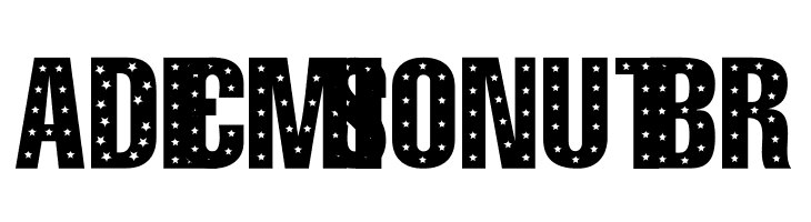 101! StaR StuDDeD  Free Fonts Download