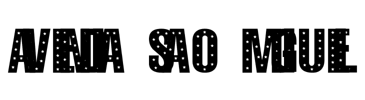 101! StaR StuDDeD  Free Fonts Download