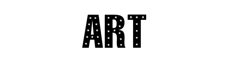 101! StaR StuDDeD  Free Fonts Download
