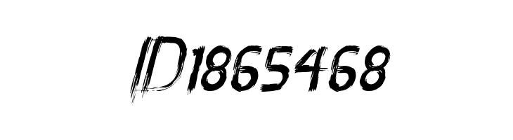 MiZTiX-Italic  Free Fonts Download