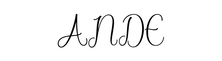 Anisha  Free Fonts Download