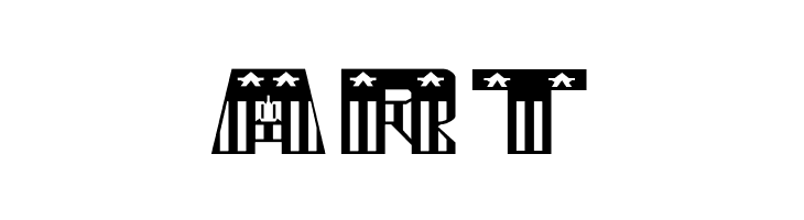 USA_Flag NormalA  Free Fonts Download