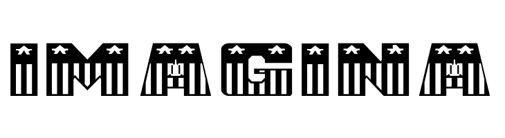 USA_Flag NormalA  Free Fonts Download