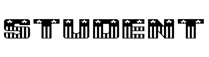 USA_Flag NormalA  Free Fonts Download