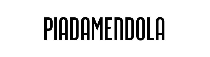 PIADAMENDOLA Airside Sans Regular Font