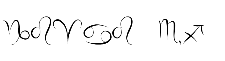 zodiac  Free Fonts Download