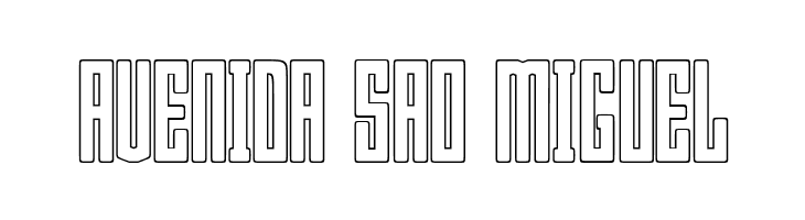 Bumpers 03 outline Regular  Free Fonts Download