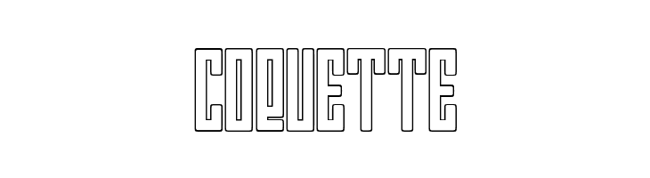 Bumpers 03 outline Regular  Free Fonts Download