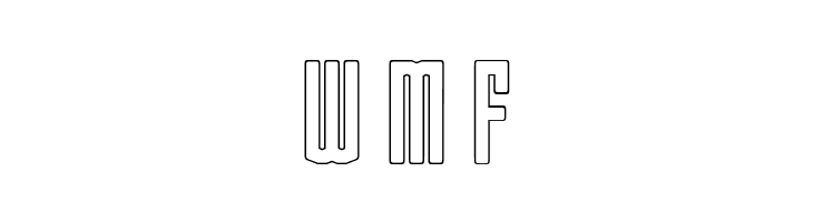 Bumpers 03 outline Regular  Free Fonts Download