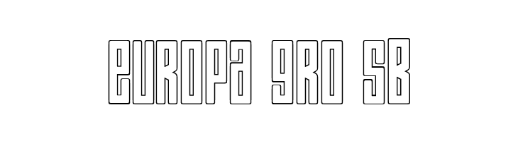 Bumpers 03 outline Regular  Free Fonts Download
