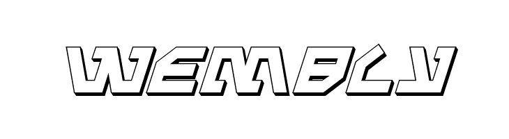 Metal Storm 3D Italic  Free Fonts Download