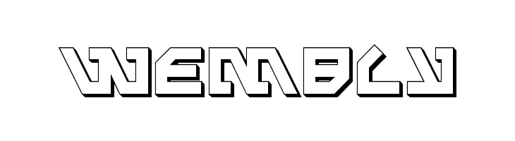 Metal Storm 3D  Free Fonts Download