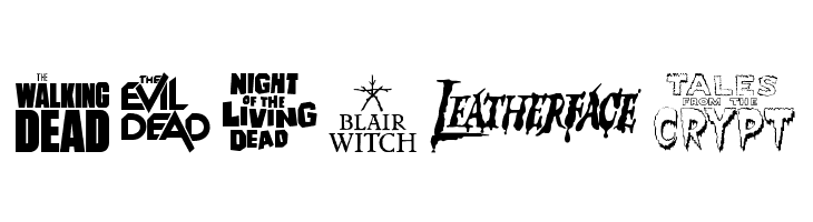 Scary Movie Gallery  Free Fonts Download