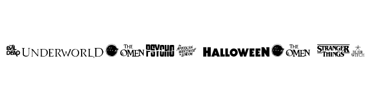 Scary Movie Gallery  Free Fonts Download