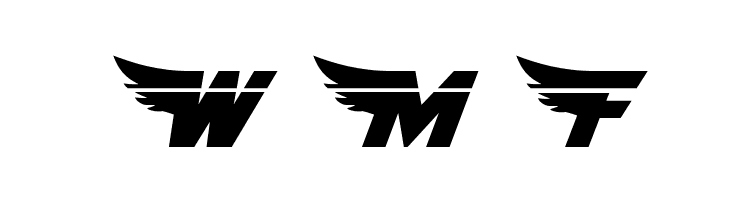 American Kestrel Laser  Free Fonts Download