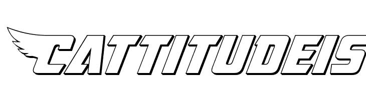 American Kestrel 3D  Free Fonts Download