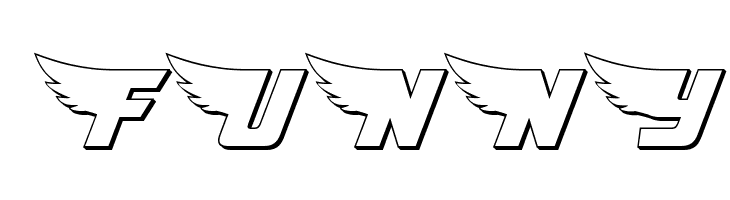 American Kestrel 3D  Free Fonts Download