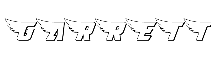 American Kestrel 3D  Free Fonts Download