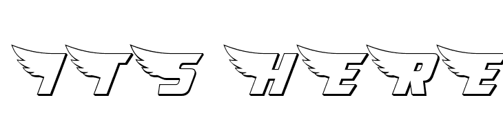 American Kestrel 3D  Free Fonts Download