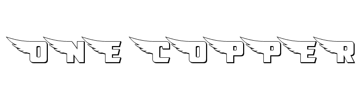 American Kestrel Straight 3D  Free Fonts Download