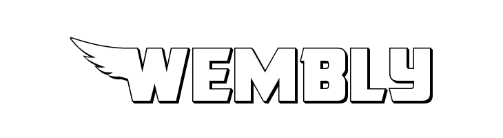 American Kestrel Straight 3D  Free Fonts Download