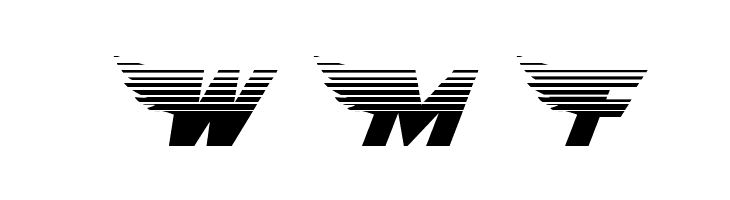 American Kestrel Halftone  Free Fonts Download