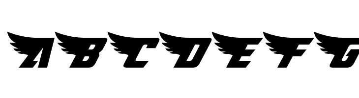 American Kestrel Italic  Free Fonts Download