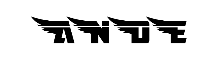 American Kestrel Straight Laser  Free Fonts Download