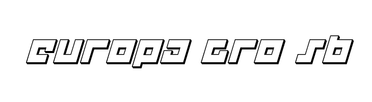 Flight Corps 3D Italic  Free Fonts Download