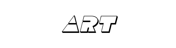 Disco Duck 3D Italic  Free Fonts Download