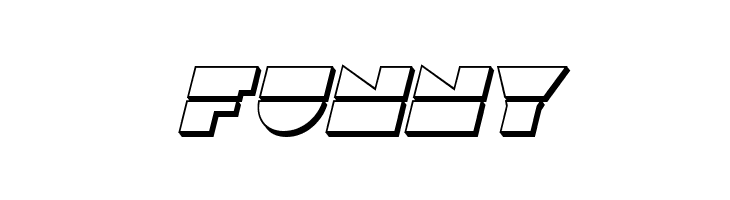 Disco Duck 3D Italic  Free Fonts Download