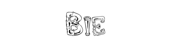 Down the Drain  Free Fonts Download